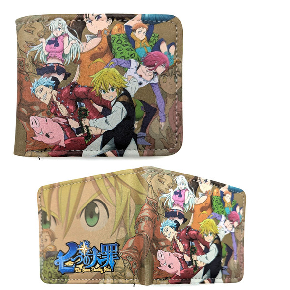 Cover Poster Style A - Seven Deadly Sins 4x5" BiFold Wallet Cover Poster Style A - Seven Deadly Sins 4x5" BiFold Wallet