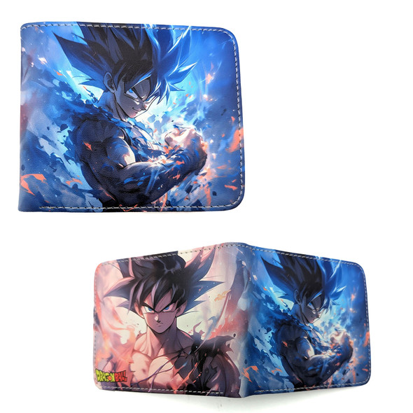 Super Saiyan God Son Goku Transformation - DragonBall Z 4x5" BiFold Wallet Super Saiyan God Son Goku Transformation - DragonBall Z 4x5" BiFold Wallet