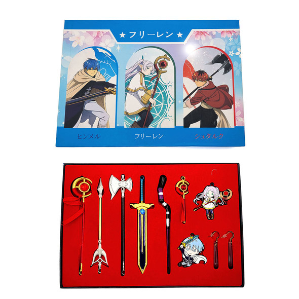 Weapons, Frieren, Himmel - Frieren: Beyond Journey's End 10 Pcs. Pendant & Keychain Set Weapons, Frieren, Himmel - Frieren: Beyond Journey's End 10 Pcs. Pendant & Keychain Set
