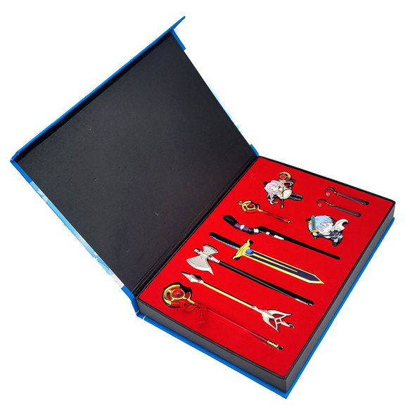 Weapons, Frieren, Himmel - Frieren: Beyond Journey's End 10 Pcs. Pendant & Keychain Set Weapons, Frieren, Himmel - Frieren: Beyond Journey's End 10 Pcs. Pendant & Keychain Set