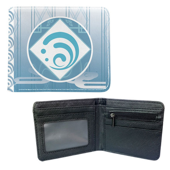 Hydro Vision - Genshin Impact 4x5" BiFold Wallet Hydro Vision - Genshin Impact 4x5" BiFold Wallet
