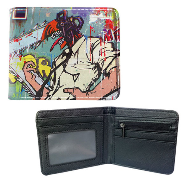 Color Manga Chainsaw Man - Chainsaw Man 4x5" BiFold Wallet Color Manga Chainsaw Man - Chainsaw Man 4x5" BiFold Wallet