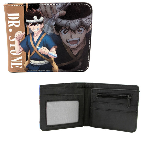 Chrome - Dr. Stone 4x5" BiFold Wallet Chrome - Dr. Stone 4x5" BiFold Wallet