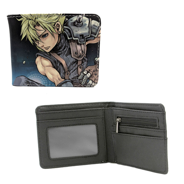 Cloud Strife - Final Fantasy 4x5" BiFold Wallet Cloud Strife - Final Fantasy 4x5" BiFold Wallet