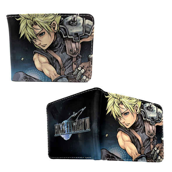 Cloud Strife - Final Fantasy 4x5" BiFold Wallet Cloud Strife - Final Fantasy 4x5" BiFold Wallet