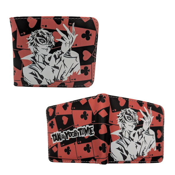 Take Your Time - Persona 5 4x5" BiFold Wallet Take Your Time - Persona 5 4x5" BiFold Wallet