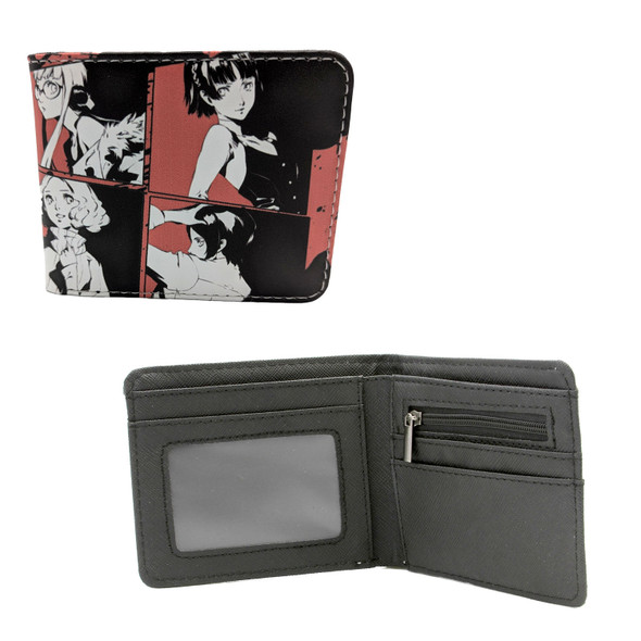 Characters Red Slide - Persona 5 4x5" BiFold Wallet Characters Red Slide - Persona 5 4x5" BiFold Wallet