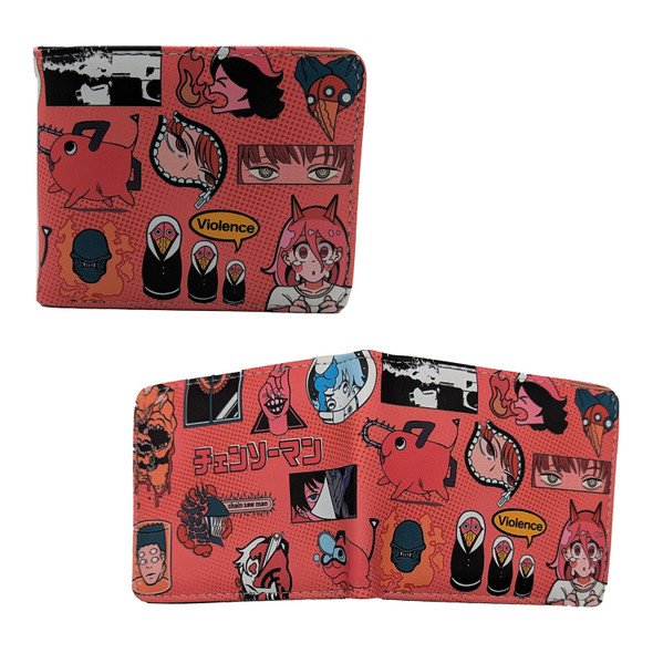 Violence - Chainsaw Man 4x5" BiFold Wallet Violence - Chainsaw Man 4x5" BiFold Wallet
