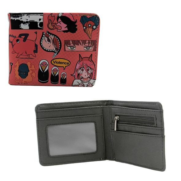 Violence - Chainsaw Man 4x5" BiFold Wallet Violence - Chainsaw Man 4x5" BiFold Wallet