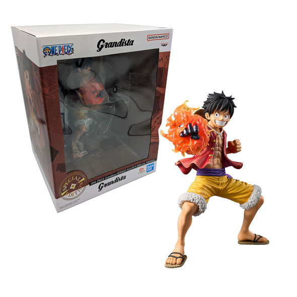 Monkey D. Luffy Special Edition - Naruto Shippuden 8" Grandista Figure (Banpresto)