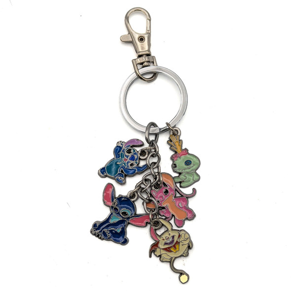 Angel Clip Sparky & Stitch - Lilo & Stitch 5 Pcs. Keychain
