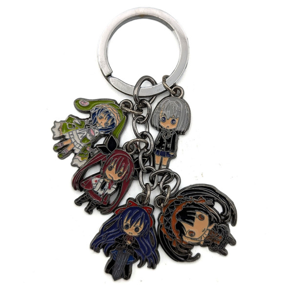 Kotori Kurumi Origami Tohka & Yoshino - Date A Live 5 Pcs. Keychain