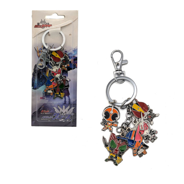 Build Gaim Ghost Fourze & Kabuto - Kamen Rider 5 Pcs. Keychain