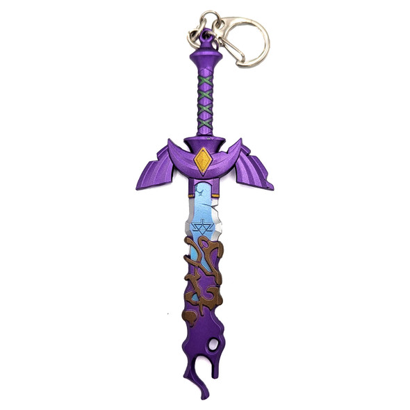 [10 Pcs.] Corrupted Master Sword - The Legend of Zelda Keychain