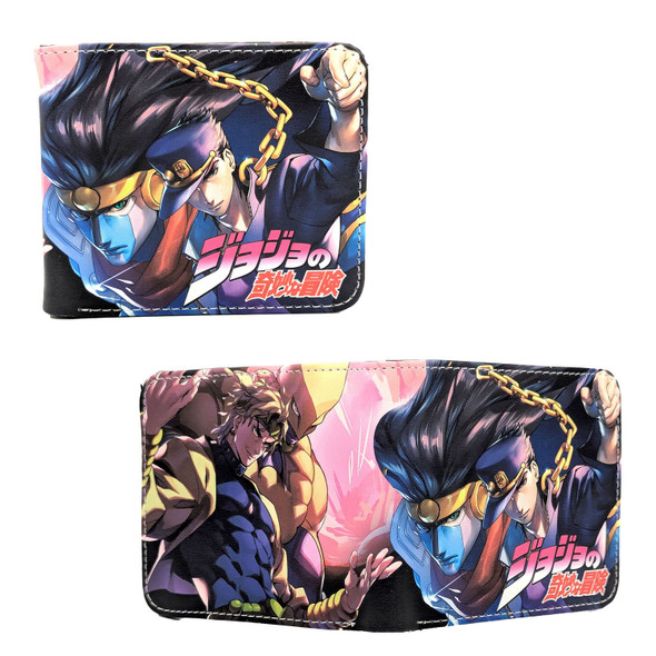 Star Platinum vs. The World - Jojo Bizarre Adventure 4x5" BiFold Wallet