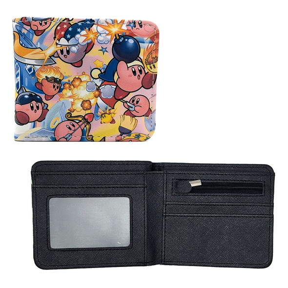 Kirby Copy Ability Battle - Kirby 4x5" BiFold Wallet