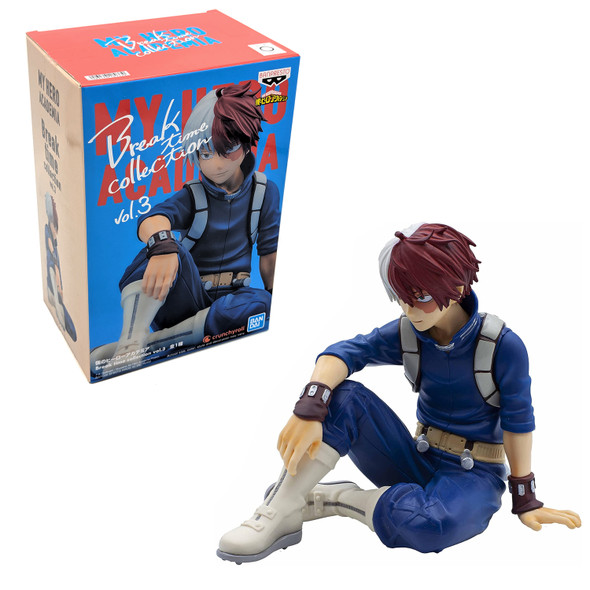 Shoto Todoroki - My Hero Academia 4" Break Time Collection Figure (Banpresto)