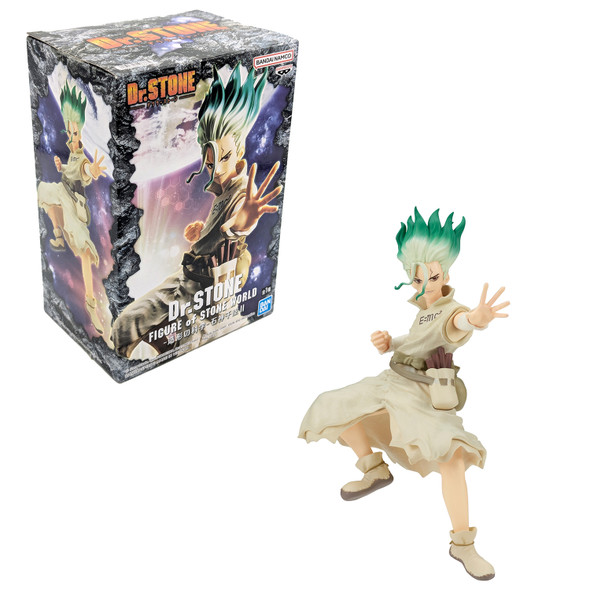 Senku Ishigami II - Dr. Stone 6" Figure of Stone World Figure (Banpresto)