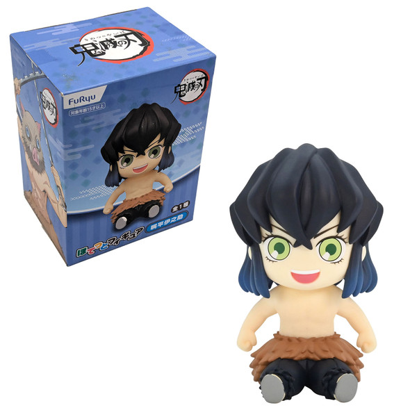 Unmasked Inosuke Hashibira - Demon Slayer 4" Potetto Figure (FurYu)