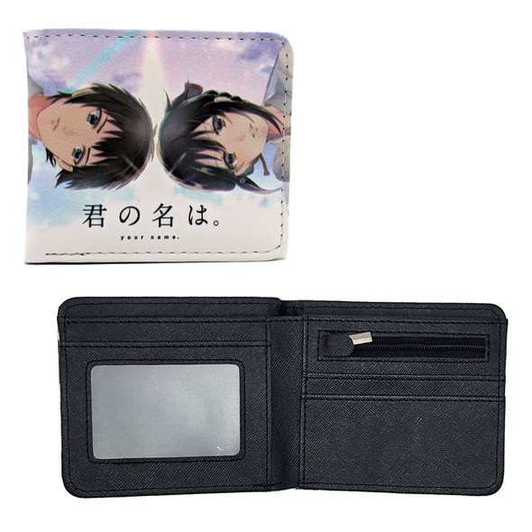 Tachibana Taki and Miyamizu Mitsuha - Your Name 4x5" BiFold Wallet