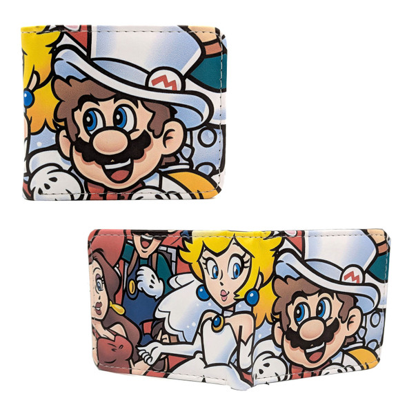 Mario Groom - Super Mario Bros 4x5" BiFold Wallet