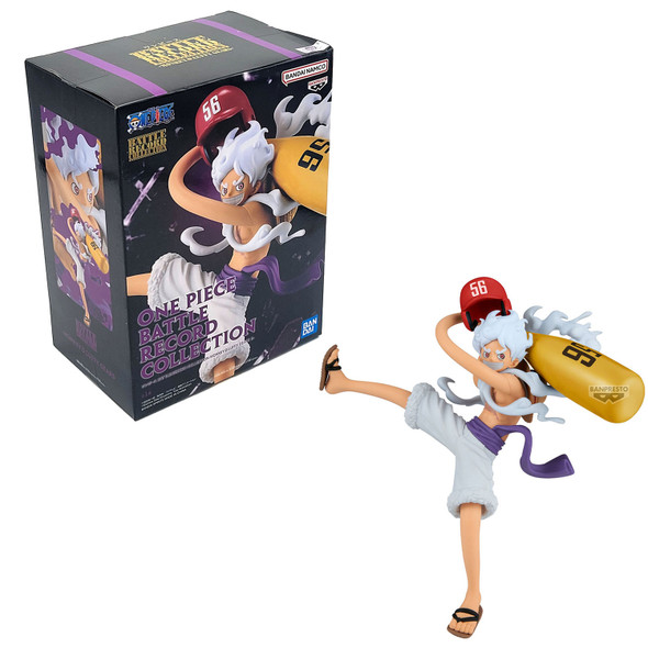 Monkey D. Luffy Gear 5 II - One Piece 7" Battle Record Collection Figure (Banpresto)