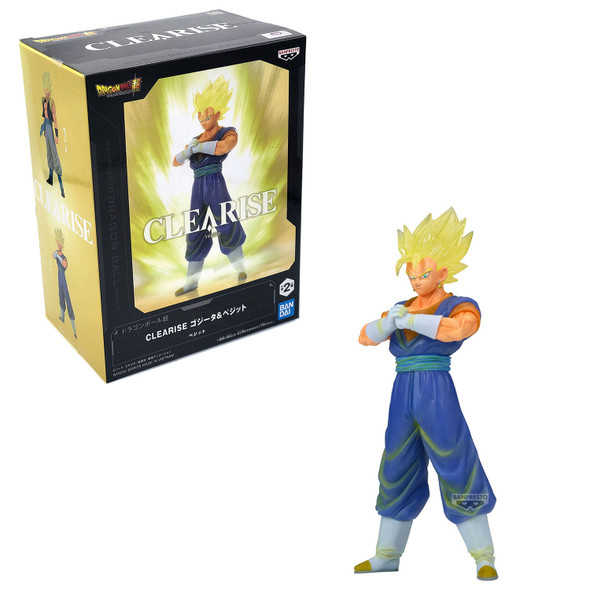 Super Saiyan Vegito v. B - DragonBall Super 9" Clearise Figure (Banpresto)