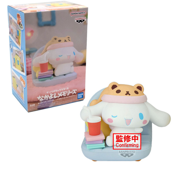 Cinnamoroll ver. A - Hello Kitty 3" Nakayoshi Memories  Figure (Banpresto)