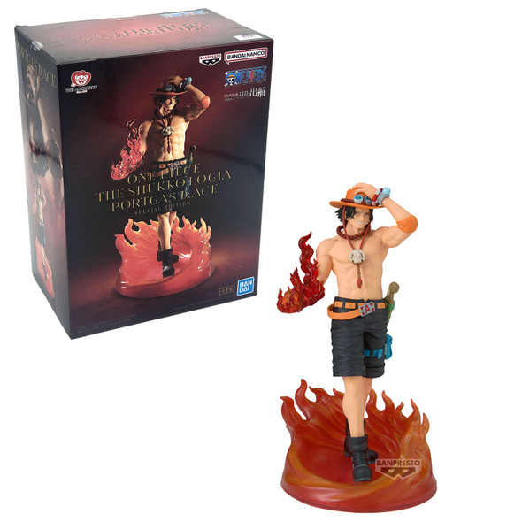 Portgas D. Ace Special Edition - One Piece 8" The Shukko Logia Figure (Banpresto)