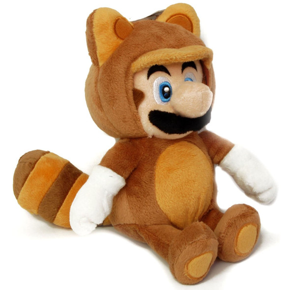 Tanooki Mario - Super Mario Bros 9" Plush (San-Ei) 1270