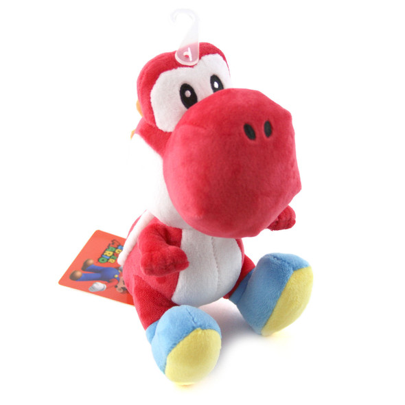 Red Yoshi - Super Mario Bros 6" Plush (San-Ei) 1389 Red Yoshi - Super Mario Bros 6" Plush (San-Ei) 1389