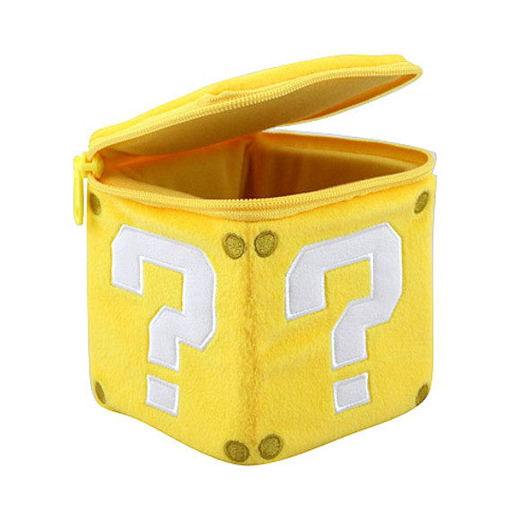 Question Mark Block Coin Box - Super Mario Bros 5" Plush (San-Ei) 1262 Question Mark Block Coin Box - Super Mario Bros 5" Plush (San-Ei) 1262