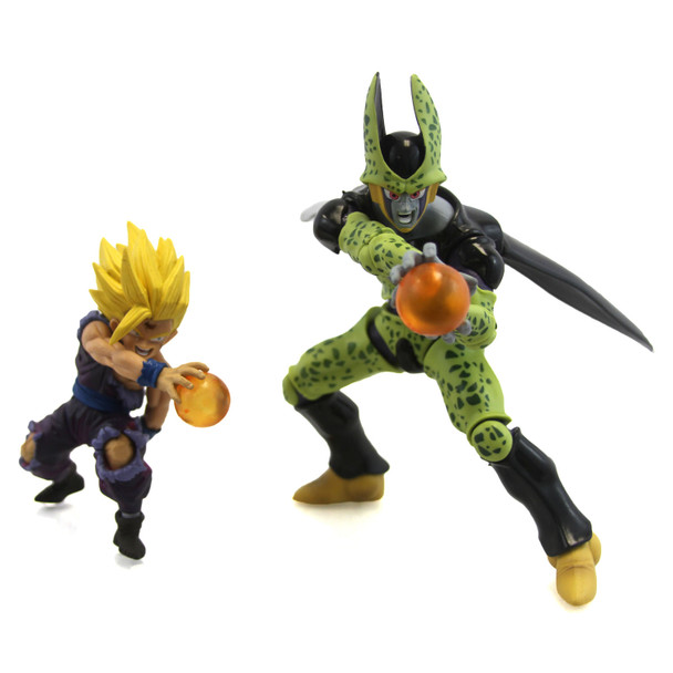 Son Gohan and Cell - DragonBall Z 6" Action Art Figures