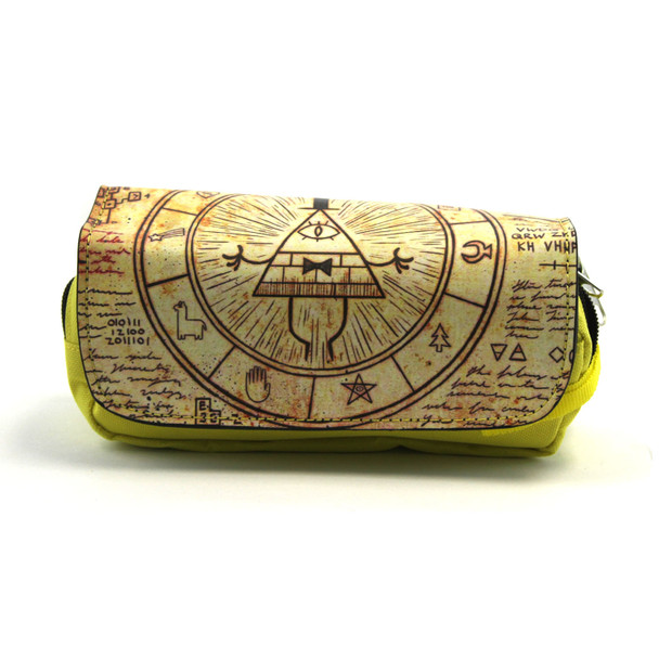 Bill Cipher - Gravity Falls Clutch Pencil Bag Bill Cipher - Gravity Falls Clutch Pencil Bag