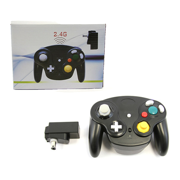 Gamecube Wireless OG Wave Controller Pad - Jet Black (Hexir)