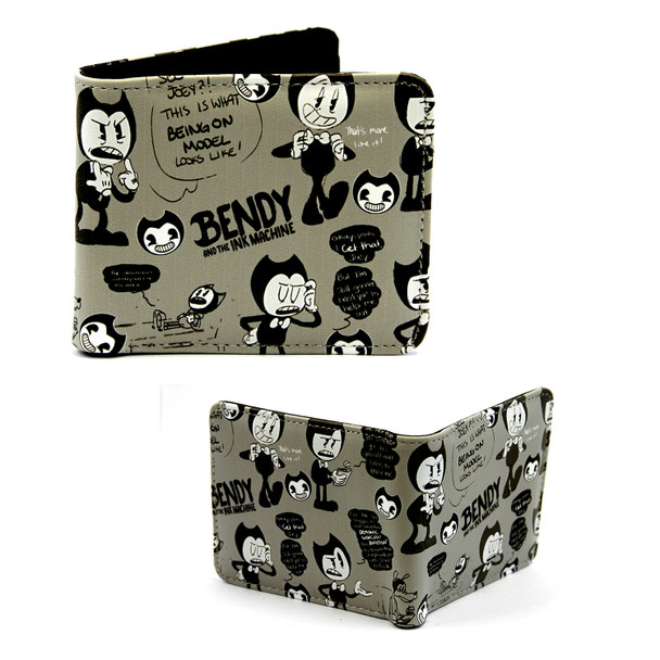 Bendy Expressions - Bendy and the Ink Machine 4x5" BiFold Wallet Bendy Expressions - Bendy and the Ink Machine 4x5" BiFold Wallet