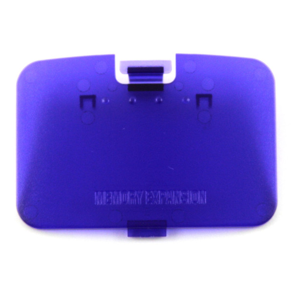 Nintendo 64 Console Memory Expansion Door Replacement - Indigo (Hexir)