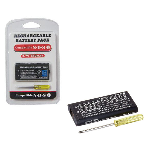 DSi Rechargeable Li-ion Battery Pak 2000 mAh 3.7V