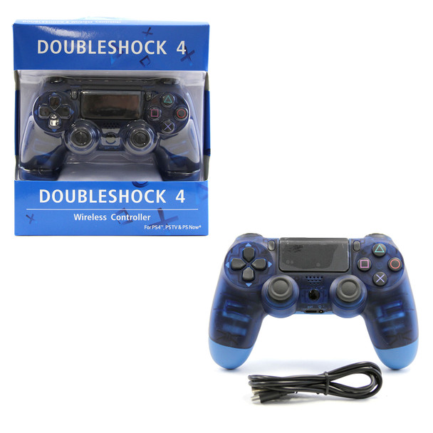 PS4 Wireless OG Controller Pad - Clear Blue (Hexir)