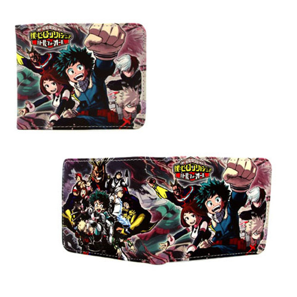 Deku Ochaco Bakugo Todoroki - My Hero Academia 4x5" BiFold Wallet