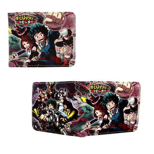Deku Ochaco Bakugo Todoroki - My Hero Academia 4x5" BiFold Wallet