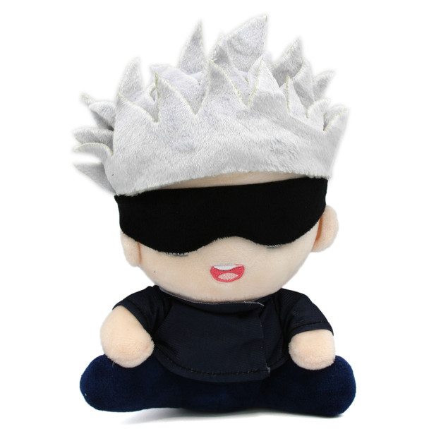 Satoru Gojo Blindfold Sit - Jujutsu Kaisen 8" Plush