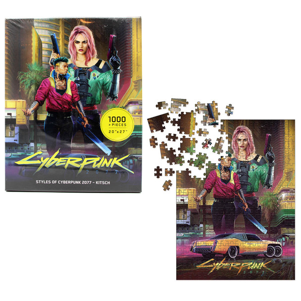 Cyber Punk 2077 Kitsch 1000 pieces Jigsaw Puzzle (Dark Horse) 3006-719