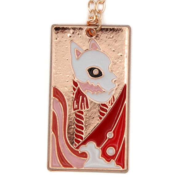 Sabito Fox Mask Hanafuda - Demon Slayer Necklace