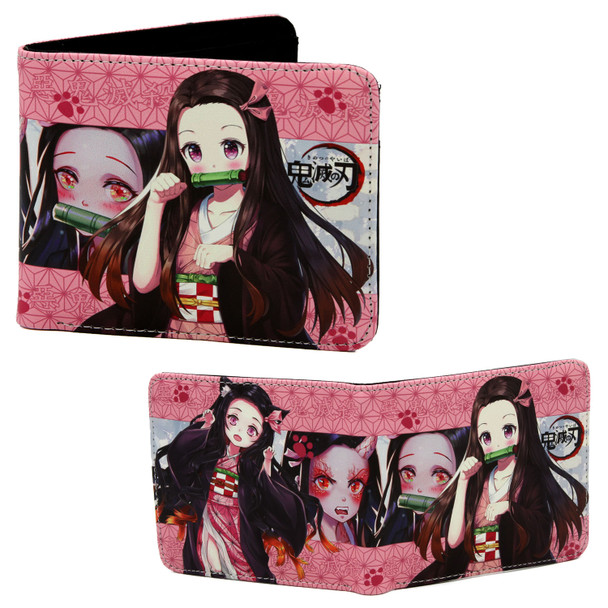 Nezuko Kamado Poses - Demon Slayer 4x5" BiFold Wallet