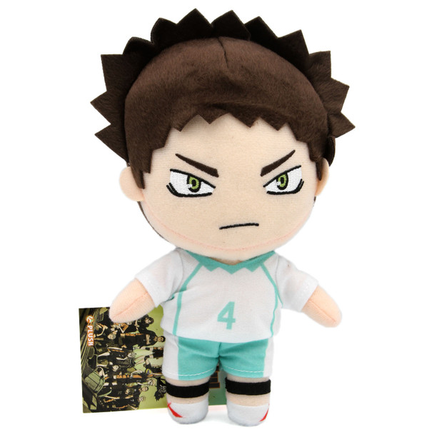 Hajime Iwaizumi No. 4 - Haikyuu!! 8" Plush (Great Eastern) 52469