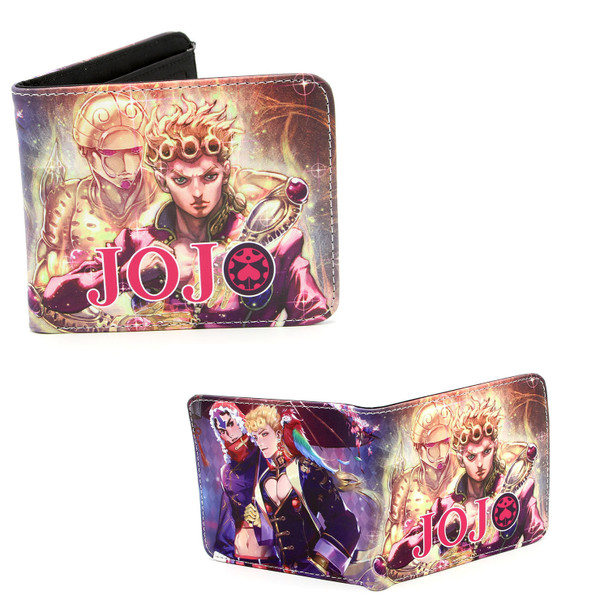Giorno Giovanna - Jojo Bizarre Adventure 4x5" BiFold Wallet Giorno Giovanna - Jojo Bizarre Adventure 4x5" BiFold Wallet