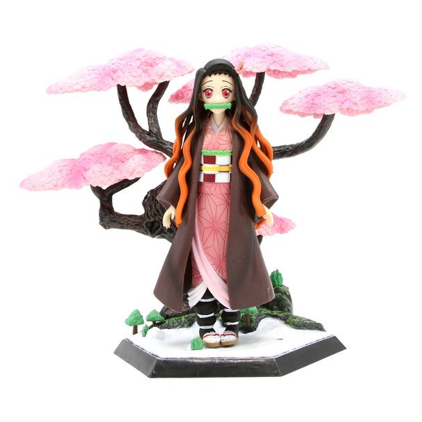 Nezuko Kamado with Sakura Tree - Demon Slayer 6" Figure