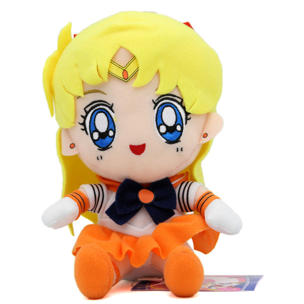 Sailor Venus Sit - Sailor Moon 7" Plush (Great Eastern) 52182