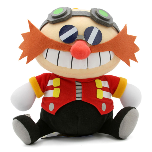 Doctor Eggman Sit - Sonic The Hedgehog 7" Plush (Great Eastern) 56585